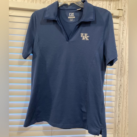 NWOT Ladies Size Large Cutter& Buck UK CB DryTec Polo Golf Shirt - Picture 7 of 15